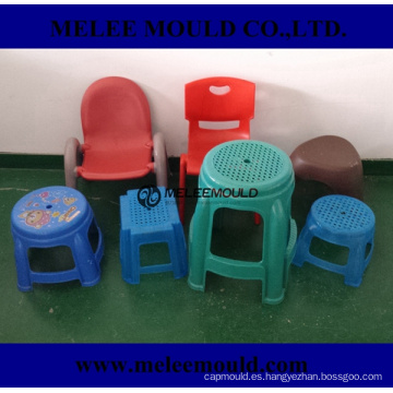 Nuevo estilo niños silla de plástico taburete molde